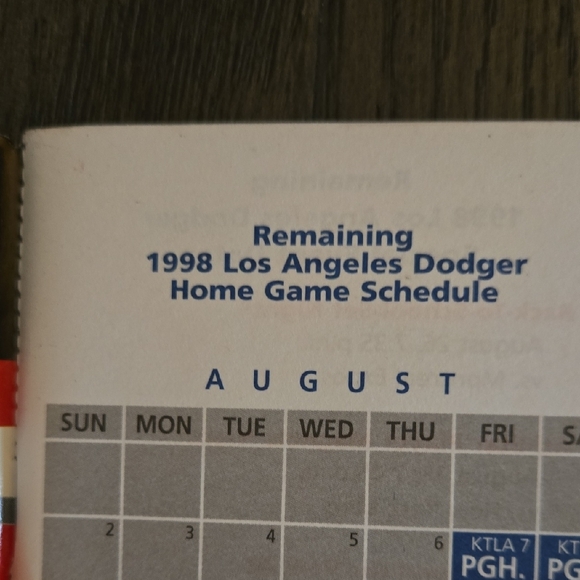 Vintage 1998 Dodgers Commemorative Hall of Fame Issue Magazine - Picture 6 of 7